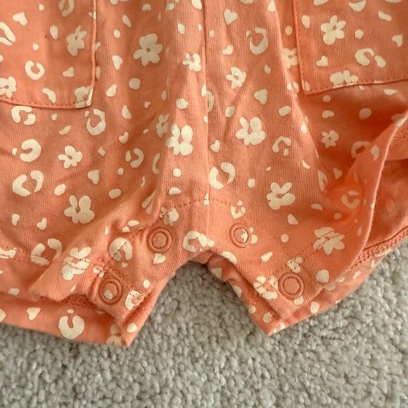 Joe Fresh Purple and Orange Kids Romper Set - Picture 5 of 8
